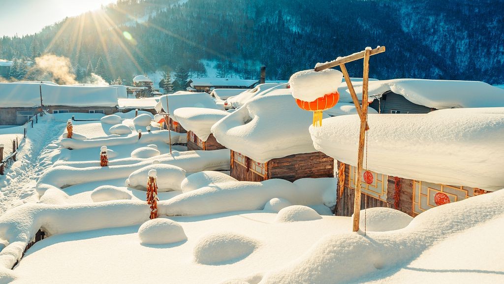 China Snow Town